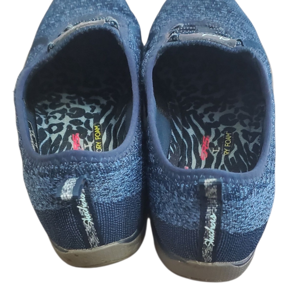 Sketchers Slip-ins: Brilliance - Night Shift Navy Blue Size 9 - Picture 3 of 5
